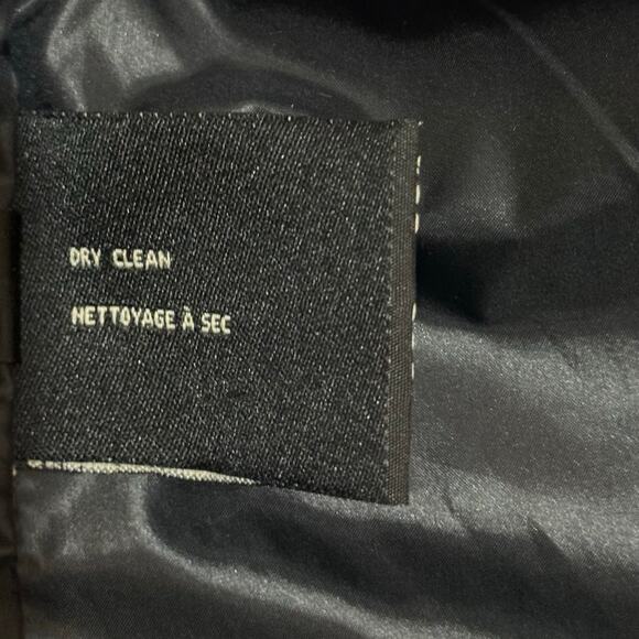 Cole Haan Black Long Puffer Coat Down Feather Womens Sz Medium - Picture 13 of 16